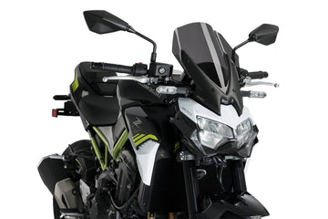 PUIG New Generation Touring Screen - Kawasaki Z900 (SE) 2020-24 - Motorcycle Performance Store