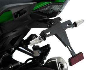 PUIG Tail Tidy License Support Kawasaki Z1000SX 2010-19 - Motorcycle Performance Store
