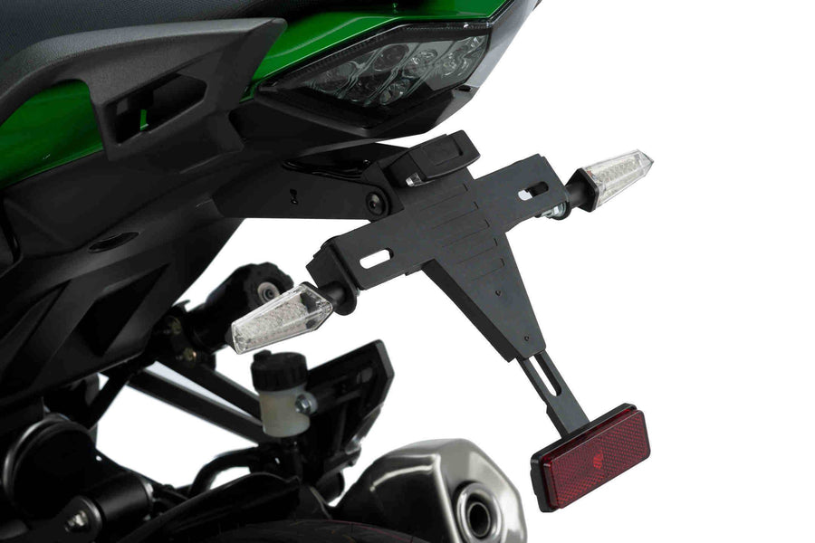 PUIG Tail Tidy License Support Kawasaki Z1000SX 2010-19 - Motorcycle Performance Store