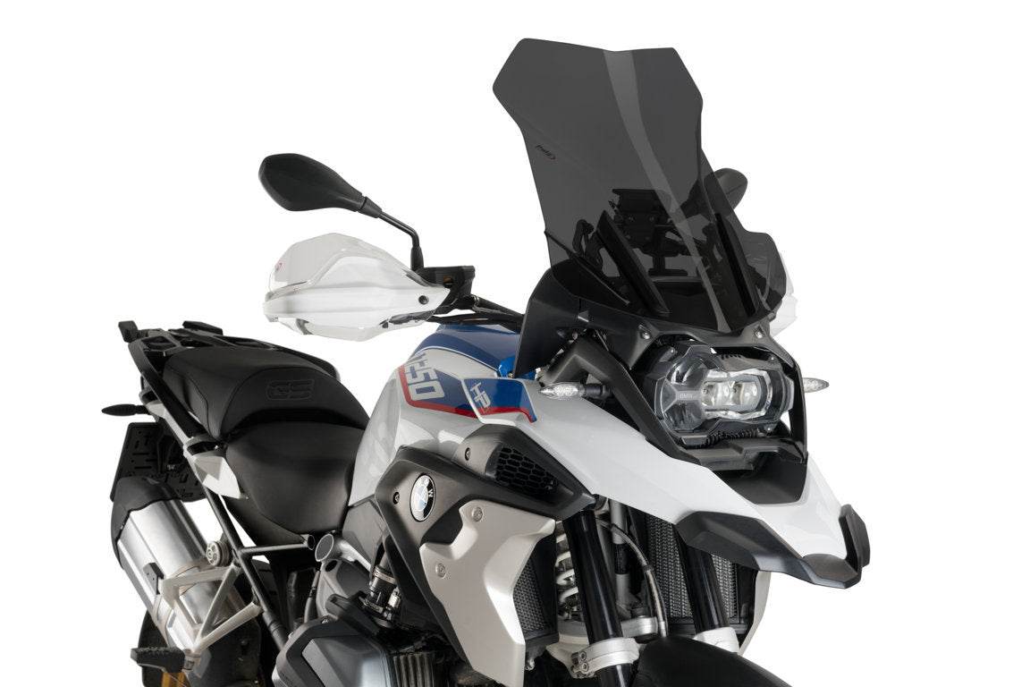 PUIG Touring Screen | Dark Smoke BMW R1250GS 2018-24 - Motorcycle Performance Store
