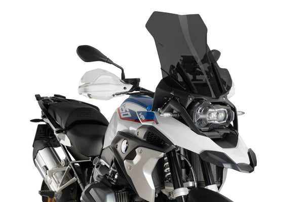 PUIG Touring Screen | Dark Smoke BMW R1250GS 2018-24 - Motorcycle Performance Store