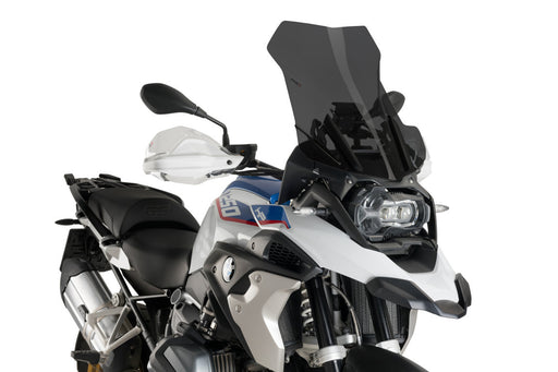 PUIG Touring Screen | Dark Smoke BMW R1250GS 2018-24 - Motorcycle Performance Store 