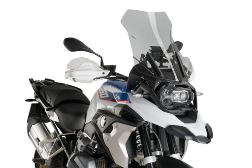 PUIG Touring Screen | Light Smoke BMW R1250GS 2018-24 - Motorcycle Performance Store 