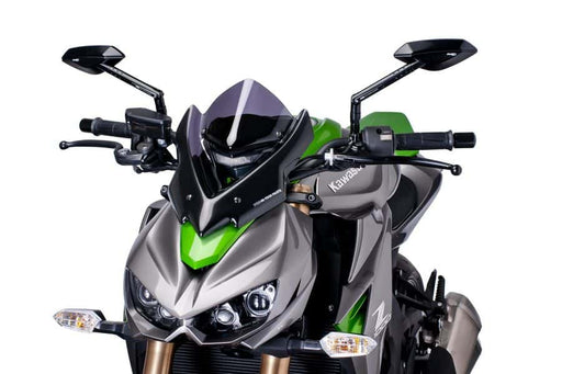 PUIG New Generation SPORT Screen - Kawasaki Z1000 / R 2014-21 - Motorcycle Performance Store 