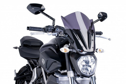 PUIG New Generation TOURING Screen Yamaha MT-07 2014-17 - Motorcycle Performance Store 