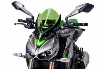 PUIG New Generation Touring Screen - Kawasaki Z1000 / R 2014-20 - Motorcycle Performance Store