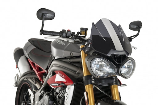 PUIG New Gen Sport Screen Triumph Street Triple 675 R 2017-19 - Motorcycle Performance Store 