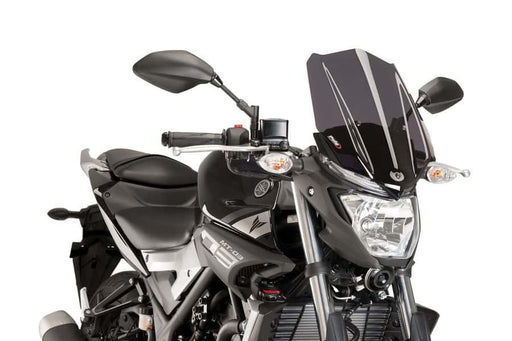 PUIG New Generation Touring Screen Yamaha MT-03 2016-19 - Motorcycle Performance Store 