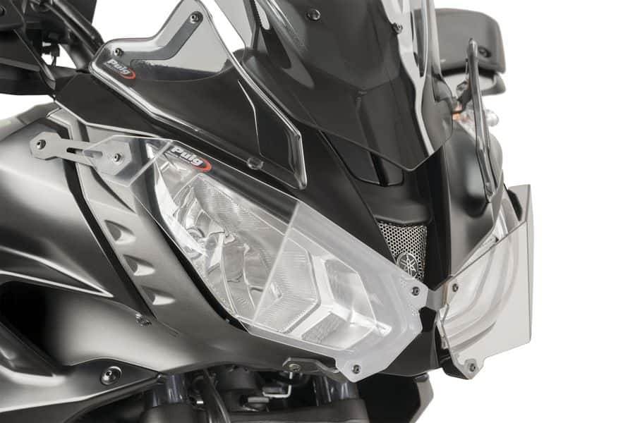 PUIG Headlamp Protectors – Yamaha MT07 Tracer 2016-17 - Motorcycle Performance Store