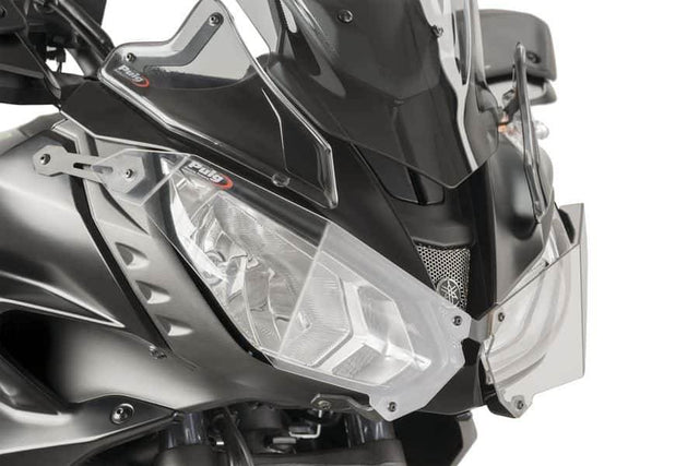 PUIG Headlamp Protectors – Yamaha MT07 Tracer 2016-17 - Motorcycle Performance Store