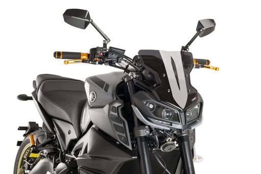 PUIG New Generation SPORT Screen Yamaha MT-09 (SP) 2017-20 - Motorcycle Performance Store 