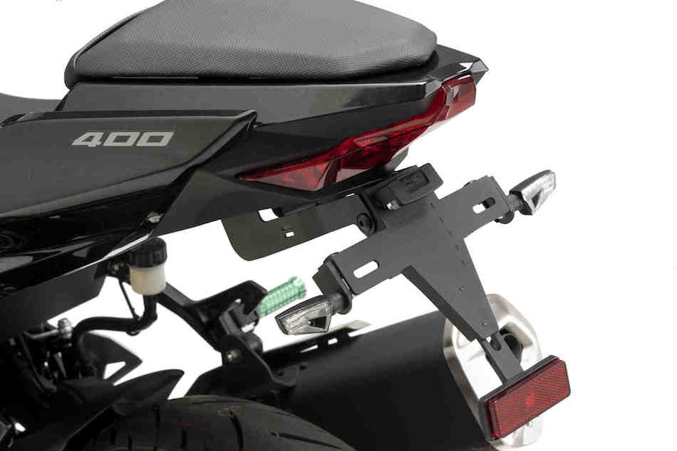 Puig Tail Tidy - Kawasaki Ninja 400 2018-24 - Motorcycle Performance Store 