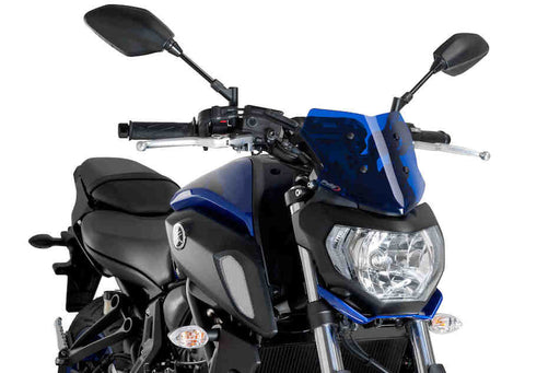 PUIG New Generation Sport Screen Yamaha MT-07 2018-20 - Motorcycle Performance Store 