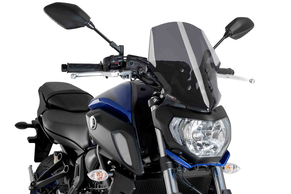 PUIG New Generation Touring Screen Yamaha MT-07 2018-20 - Motorcycle Performance Store 