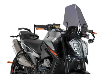 Puig New Generation Sport Screen KTM Duke 890 ( R / L / GP) 2020-25 - Motorcycle Performance Store
