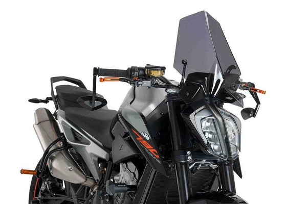 Puig New Generation Sport Screen KTM Duke 890 ( R / L / GP) 2020-24 - Motorcycle Performance Store