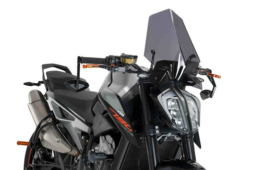 Puig New Generation Sport Screen KTM Duke 890 ( R / L / GP) 2020-24 - Motorcycle Performance Store 