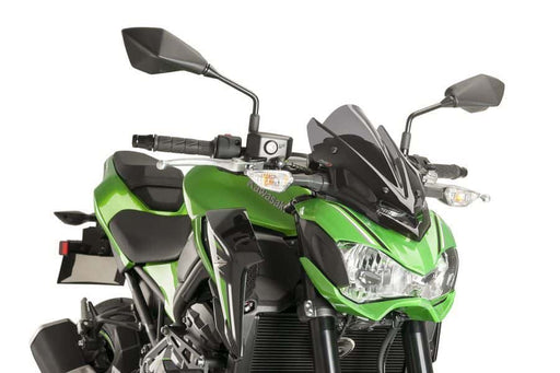 PUIG New Generation Sport Screen - Kawasaki Z900 2017-19 - Motorcycle Performance Store 