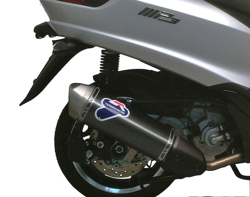 Termignoni Relevance Scooter Silencer - PIAGGIO MP3 125 2008-14 - Motorcycle Performance Store 