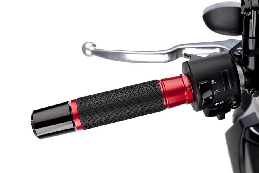 PUIG 22mm Handlebar Grips - Ascent - Motorcycle Performance Store