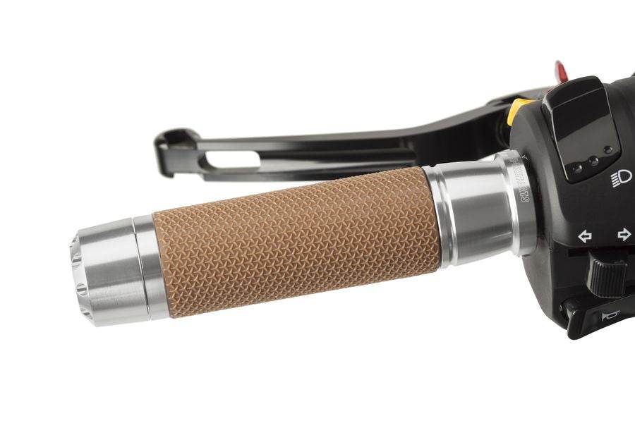 PUIG 22mm Handlebar Grips - Core - Motorcycle Performance Store