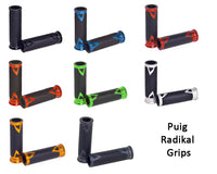 PUIG 22mm Handlebar Grips - Radikal - Motorcycle Performance Store