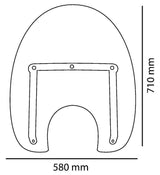 PUIG AMERICA III Universal Screen - Motorcycle Performance Store