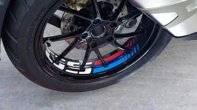 PUIG Alloy Wheel Rim Strips - BMW R1250GS 2018-2023 - Motorcycle Performance Store