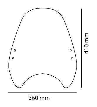 PUIG CUSTOM II Universal Screen - Motorcycle Performance Store