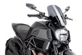 PUIG Dark Smoke Naked Touring Screen Ducati Diavel 2014-16 - Motorcycle Performance Store