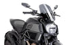 PUIG Dark Smoke Naked Touring Screen Ducati Diavel 2014-16