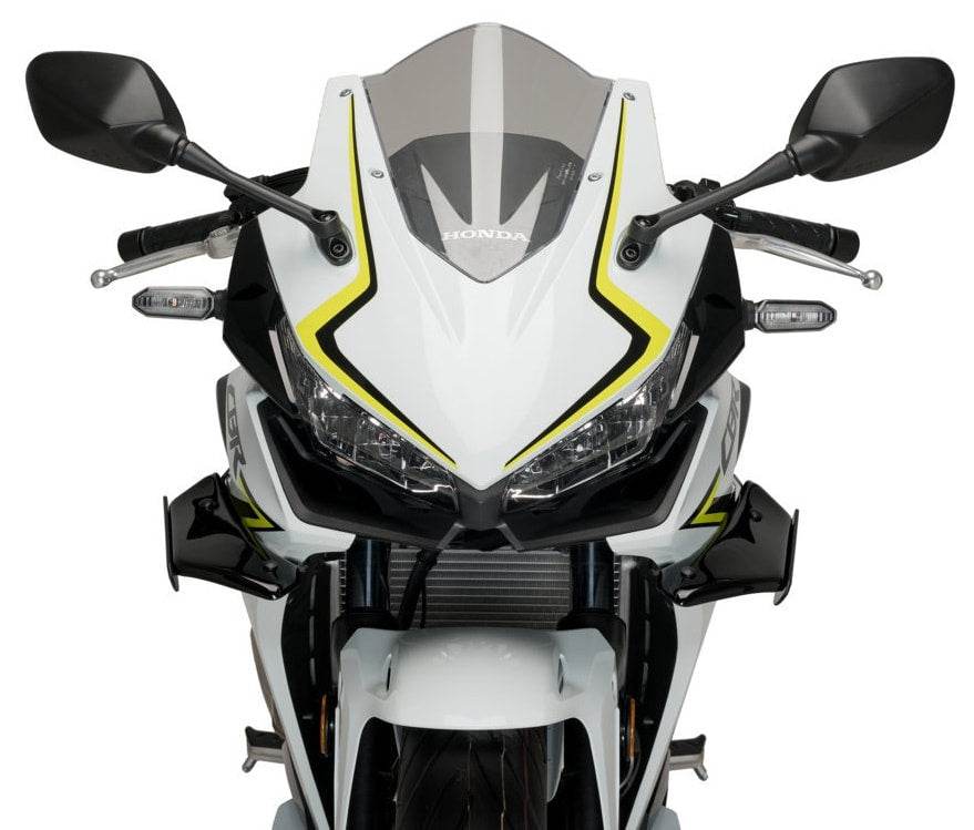 PUIG Downforce Side Spoilers HONDA CBR500R 2019-23 - Motorcycle Performance Store