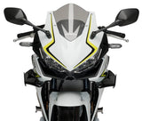 PUIG Downforce Side Spoilers HONDA CBR500R 2019-23 - Motorcycle Performance Store