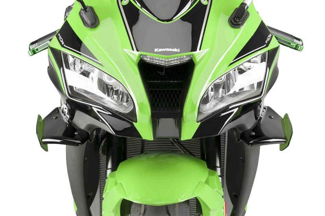 PUIG Downforce Side Spoilers Kawasaki ZX-10R 2011-20 - Motorcycle Performance Store