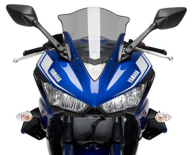 PUIG Downforce Side Spoilers Yamaha YZF-R3 2015-18 - Motorcycle Performance Store