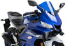Puig Blue Downforce Side Spoilers Yamaha YZF-R3 2019-24