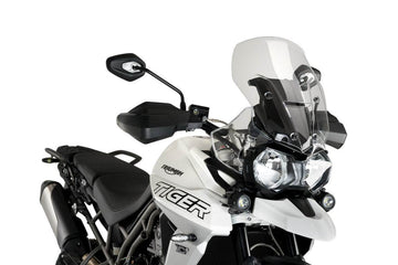 PUIG Electronic Windscreen Regulation System - Triumph Tiger 800 2018-20 - Motorcycle Performance Store