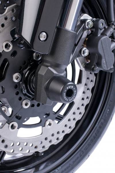 PUIG Front Fork Protectors - Kawasaki Z800 2013-16 - Motorcycle Performance Store