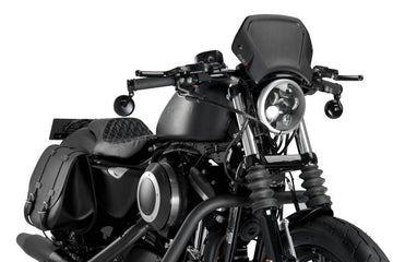 PUIG Frontal Plate - Harley Davidson Sportster 883 Iron 2009-20 - Motorcycle Performance Store