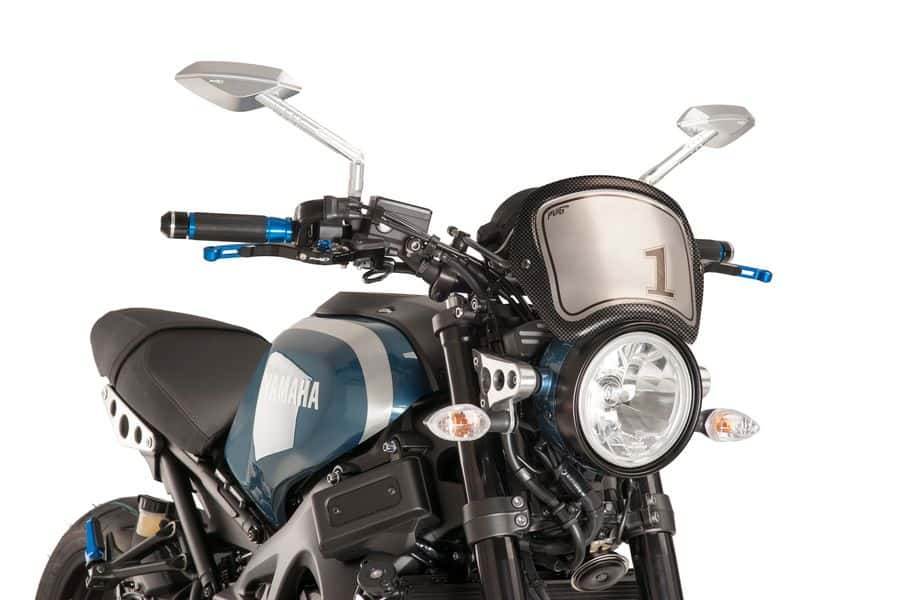 PUIG Frontal Plate - Yamaha XSR900 2016-21 - Motorcycle Performance Store
