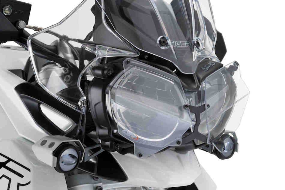 PUIG Headlamp Protector Triumph Tiger 800 2011-20 - Motorcycle Performance Store