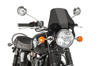 Puig naked light smoke universal screen for round headlight motorcycles 