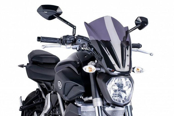 PUIG New Generation TOURING Screen Yamaha MT-07 2014-17 - Motorcycle Performance Store
