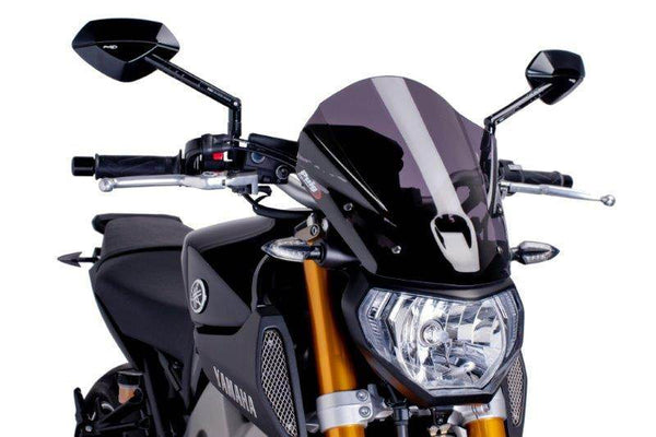 PUIG New Generation TOURING Screen Yamaha MT-09 2013-16 - Motorcycle Performance Store