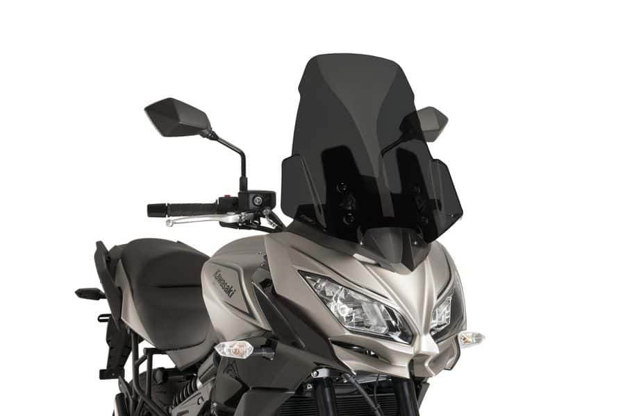 バイク ニンジャ1000sx(2023年)Puig(プーチ)ウィンドシールド 黒
