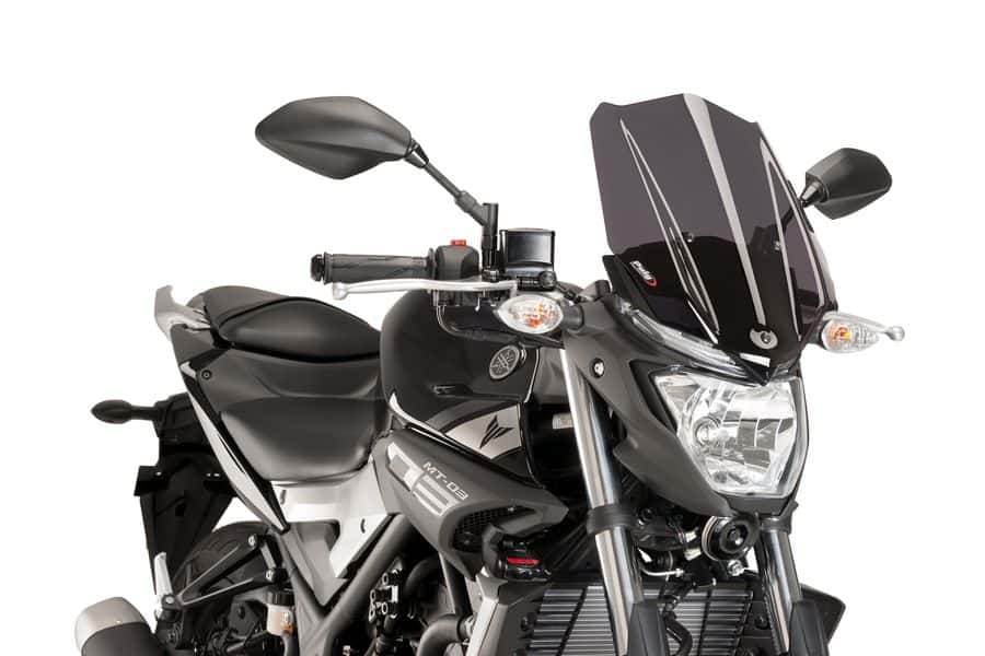 PUIG New Generation Touring Screen Yamaha MT-03 2016-19 - Motorcycle Performance Store