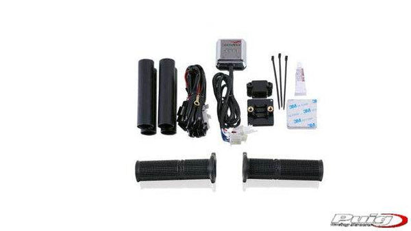 PUIG Pair Heated Grips with Thermostat for 22 mm Handlebars - Motorcycle Performance Store