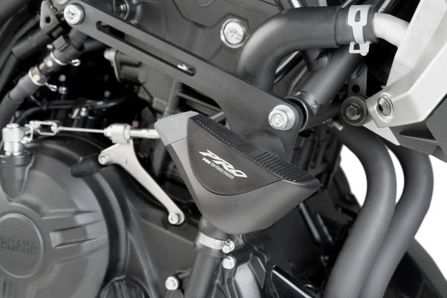 PUIG Pro Frame Sliders - Yamaha MT-03 2016-22 - Motorcycle Performance Store