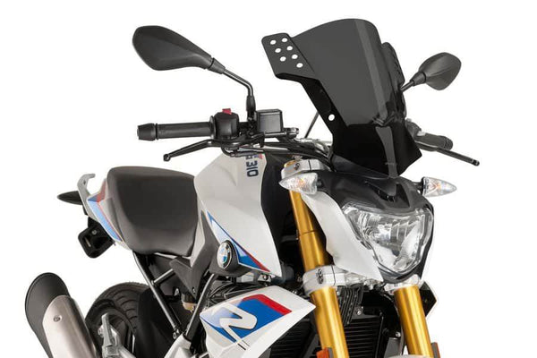 PUIG RAFALE Universal Screen BMW G310R 2016-20 - Motorcycle Performance Store