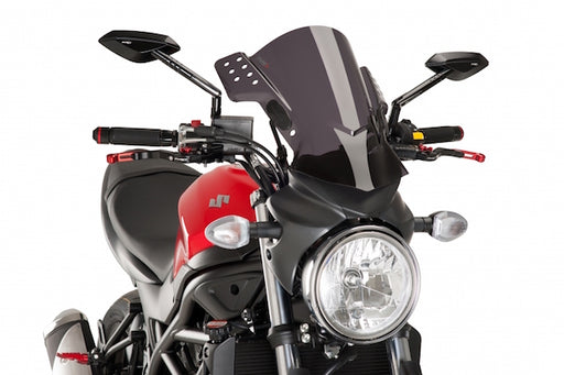 PUIG RAFALE Universal Screen - Suzuki SV650 2016-23 - Motorcycle Performance Store 